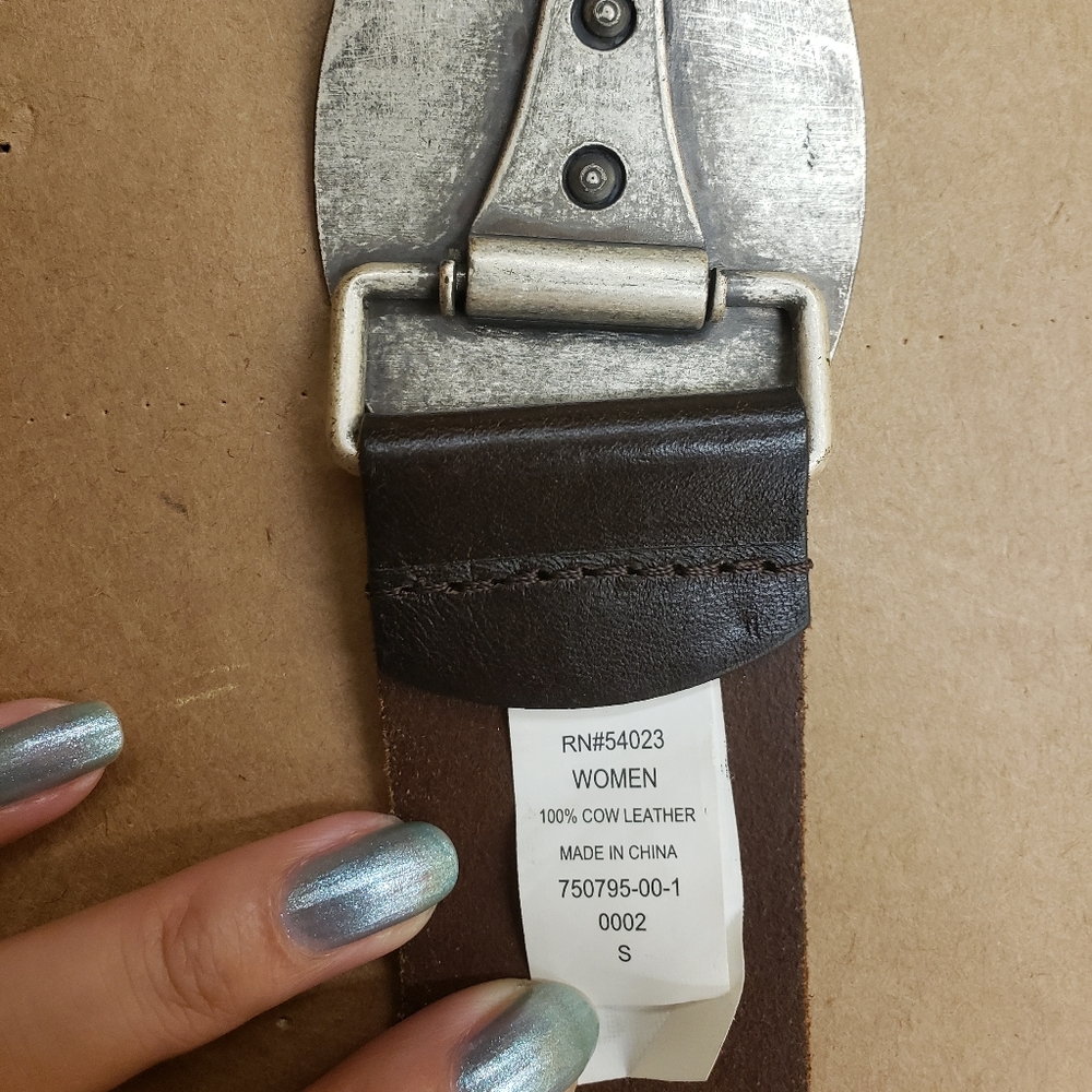 Leather belt - Picture 4 of 4